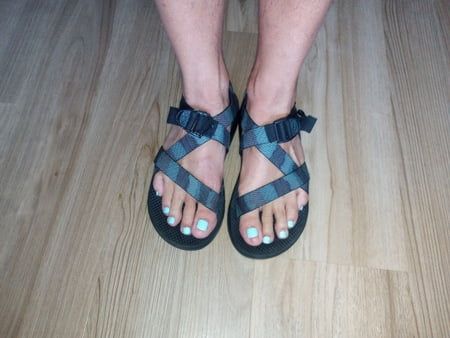 My Feet in sandals