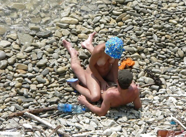 Nude Beach Blow Job #14
