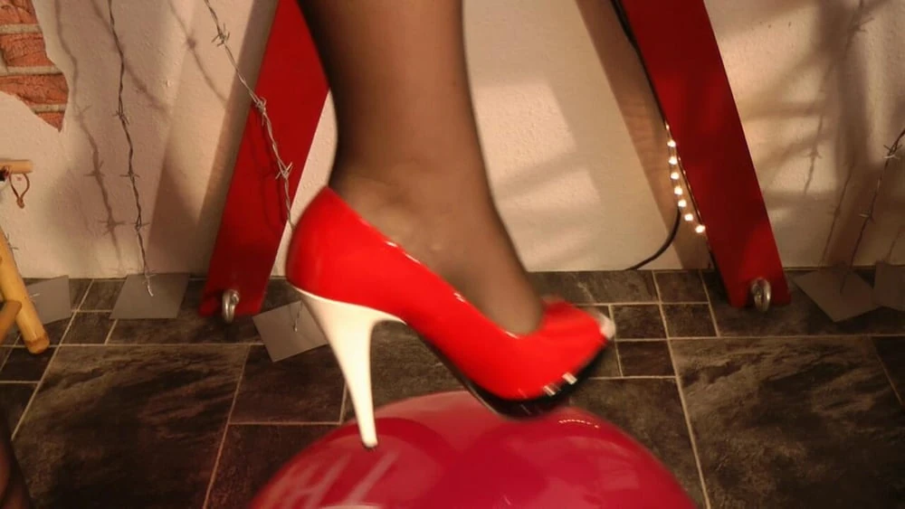 Bright Red Balloon #9