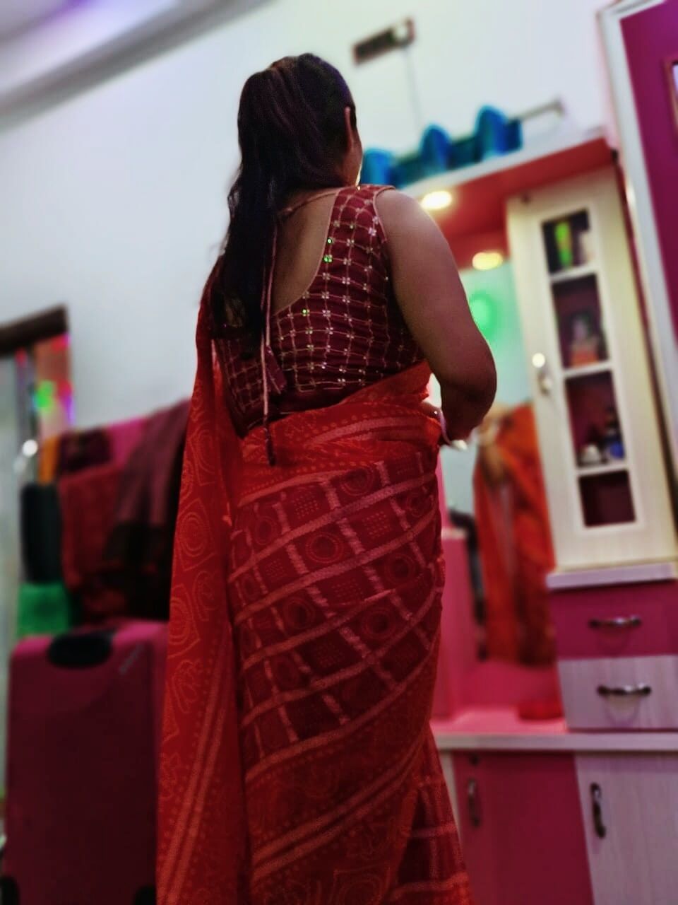 Desi girl in saree #2