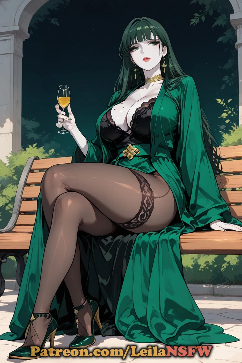 I meet the most gorgeous courtesan on another world!