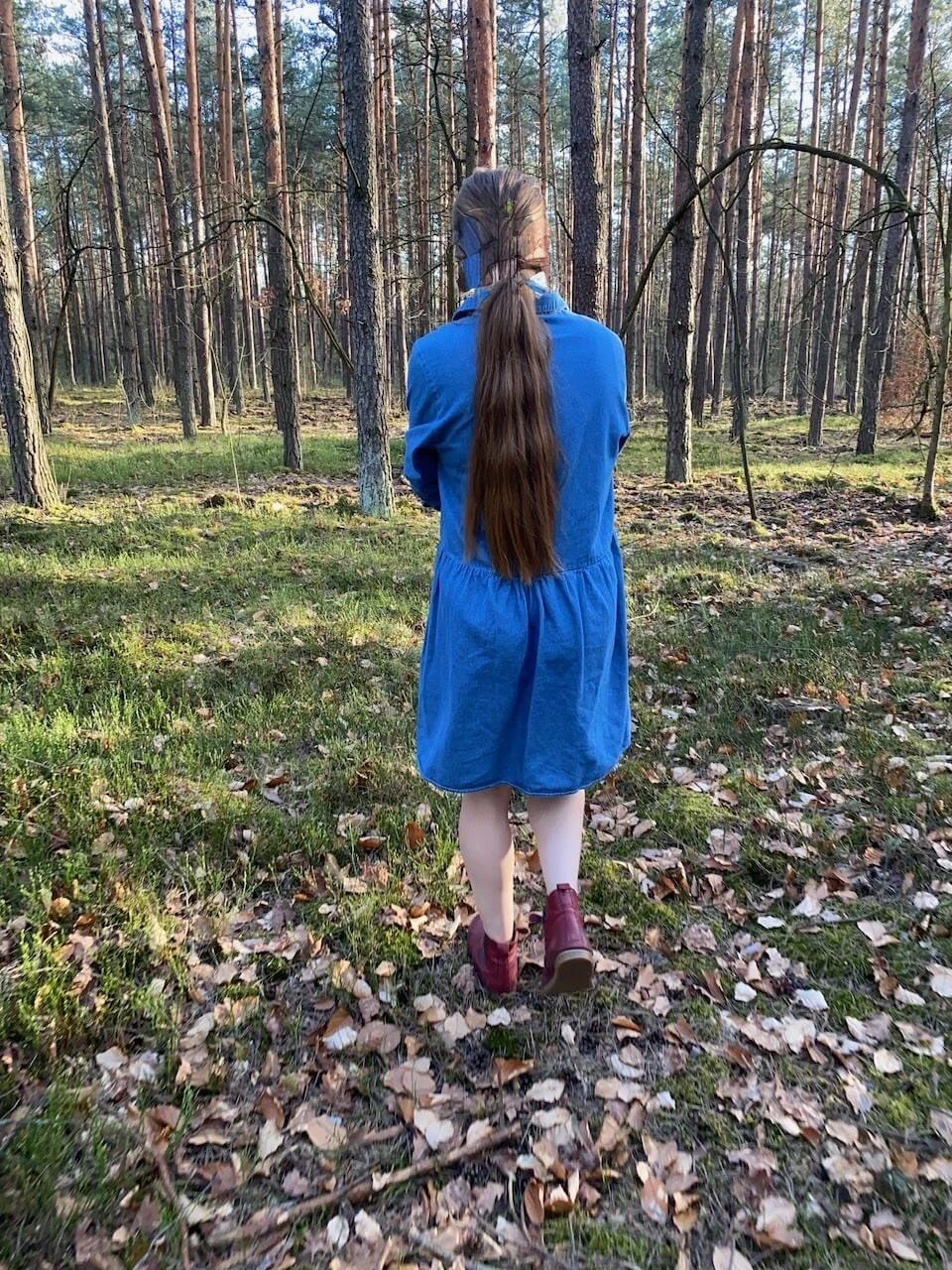 Bare bum in the forest #4