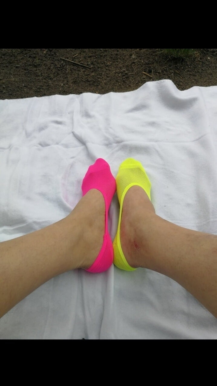 cute socks outside