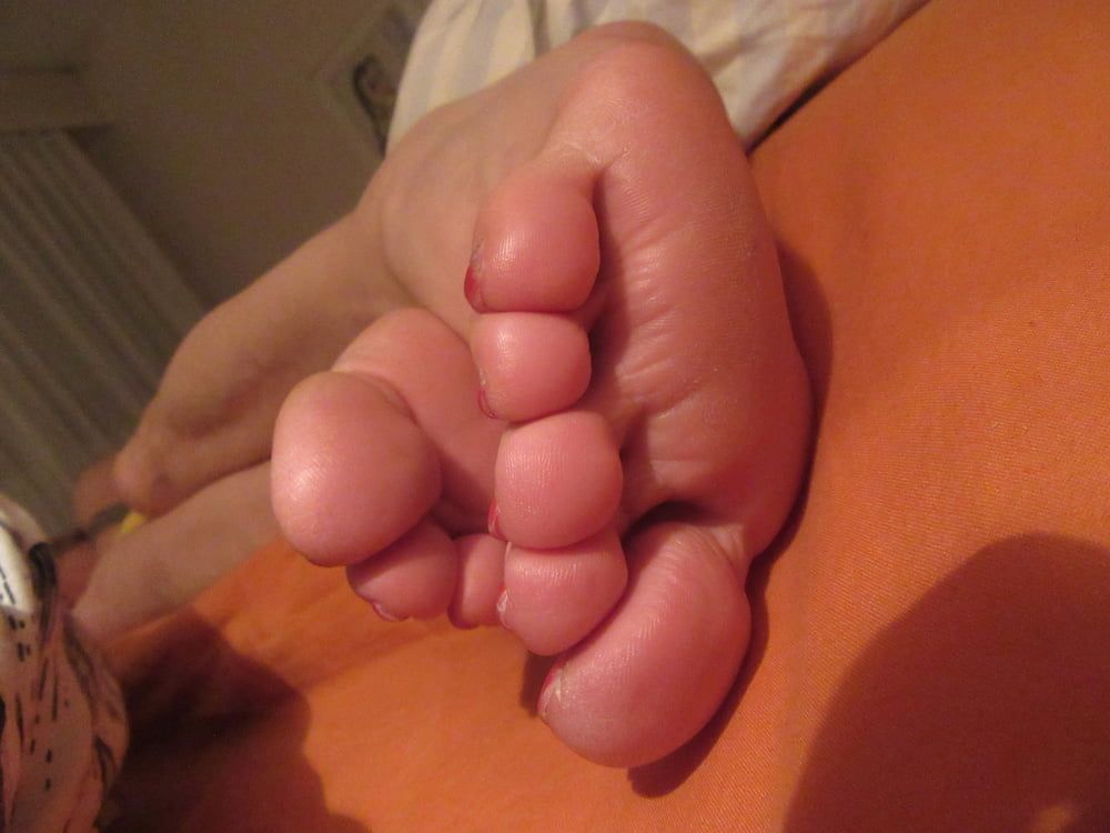 the sleeping feet of my wife #4