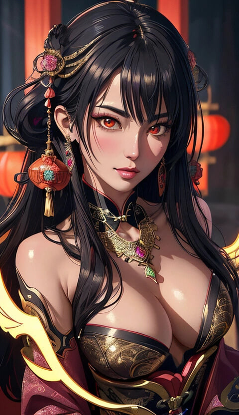 chinese temple (Ai models) #54
