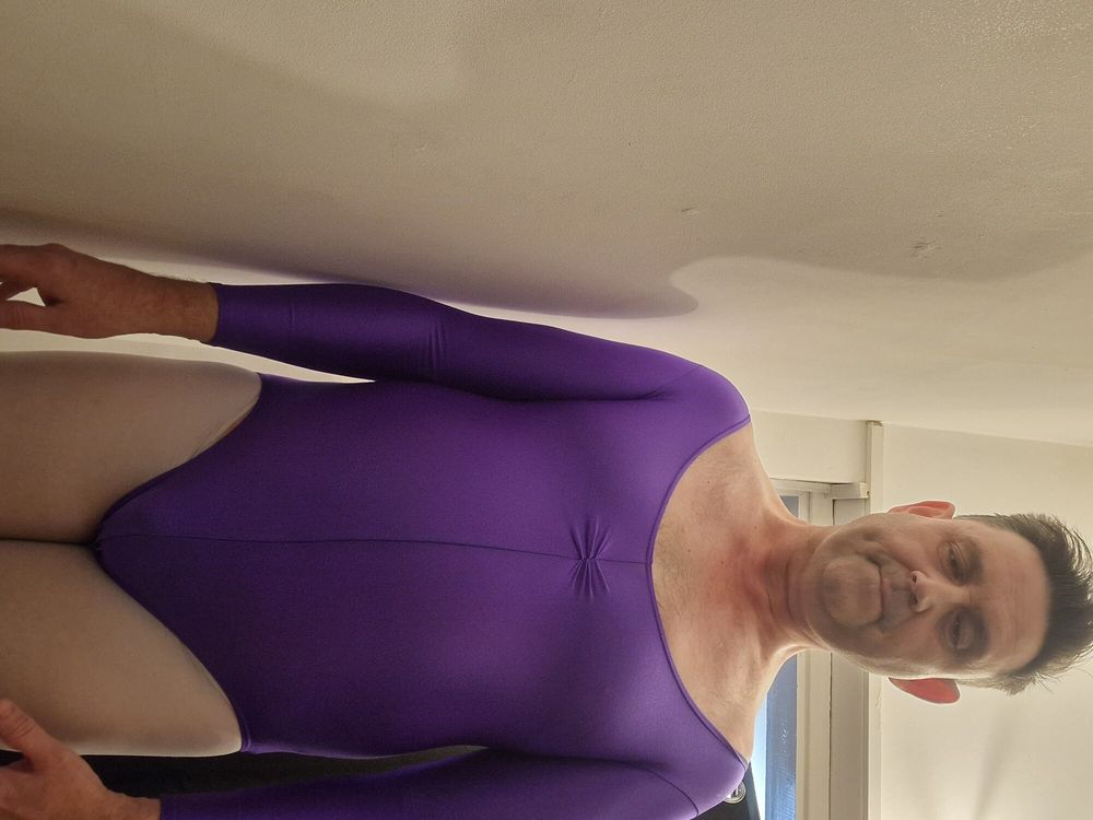 Purple leotard  #3