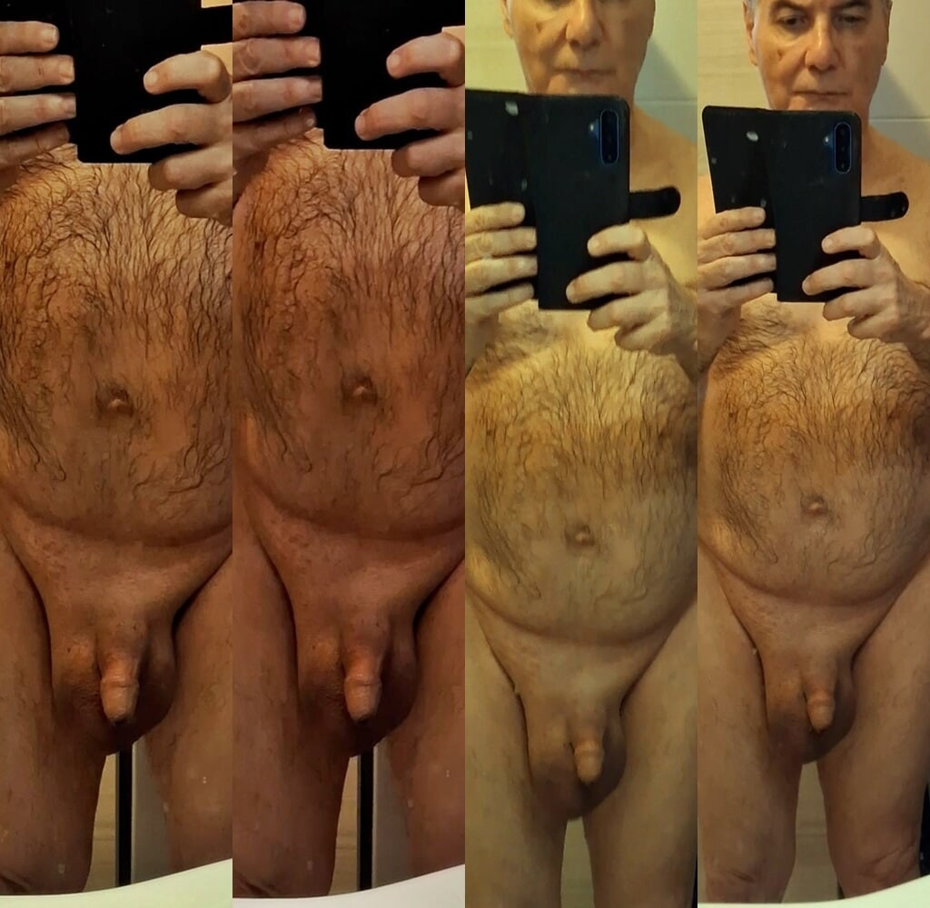 my dick in the mirror
