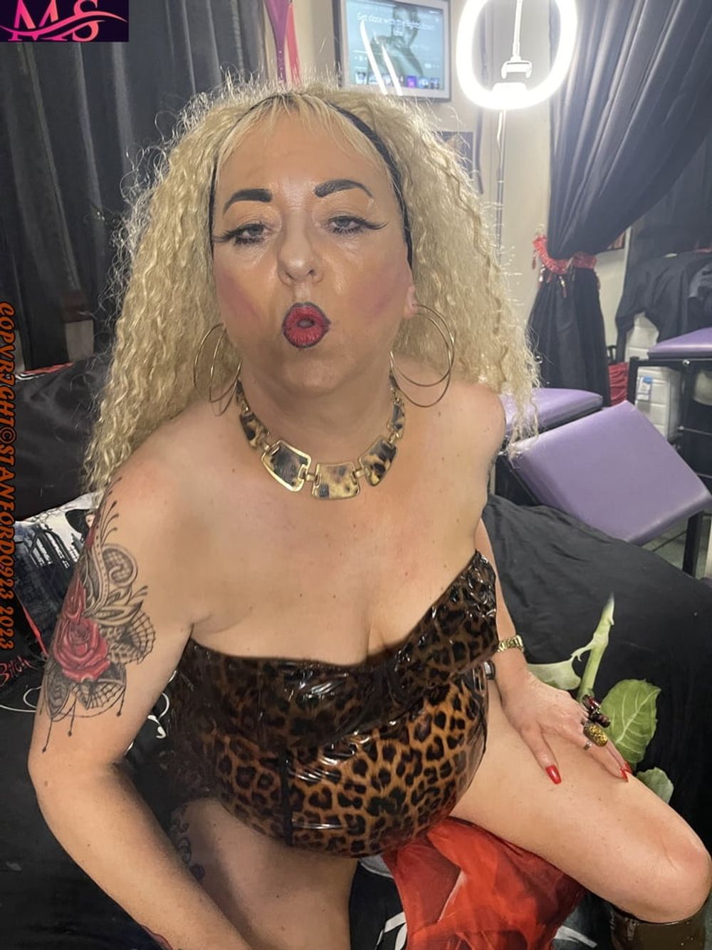 LEOPARD MOMMY SLUT #45