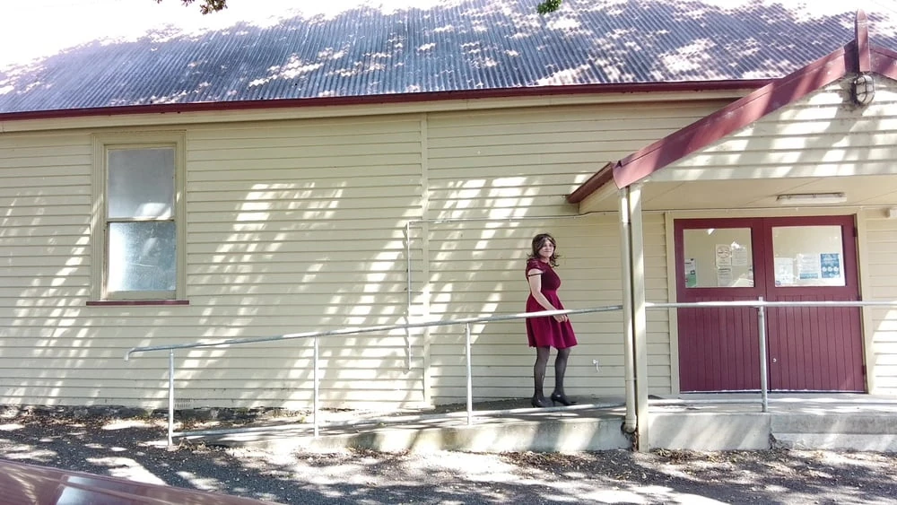 Red dress road trip 1 #23