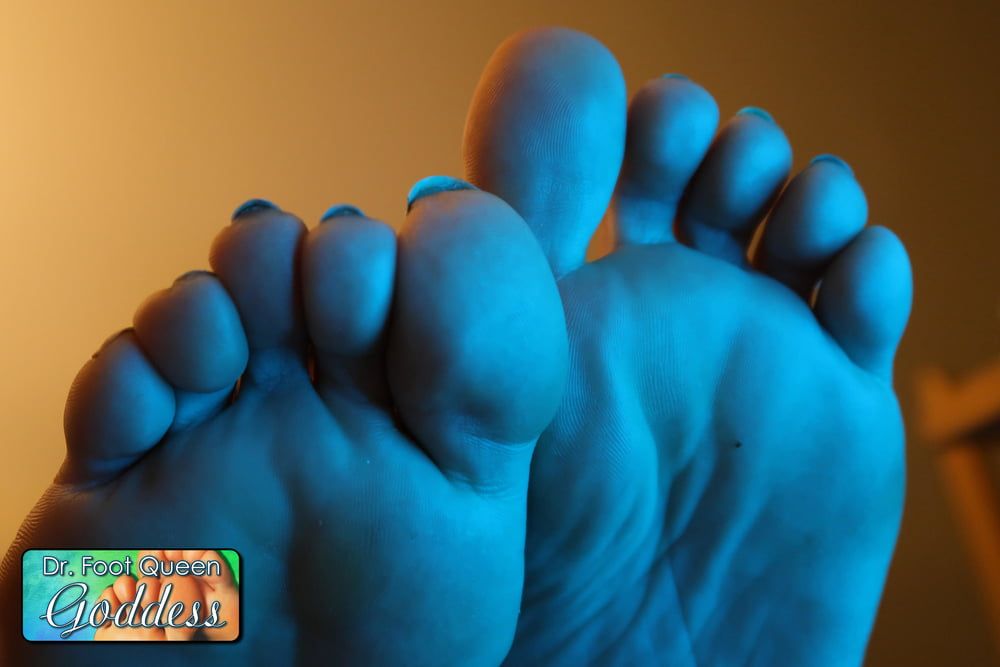 Blue Lit Soles #13