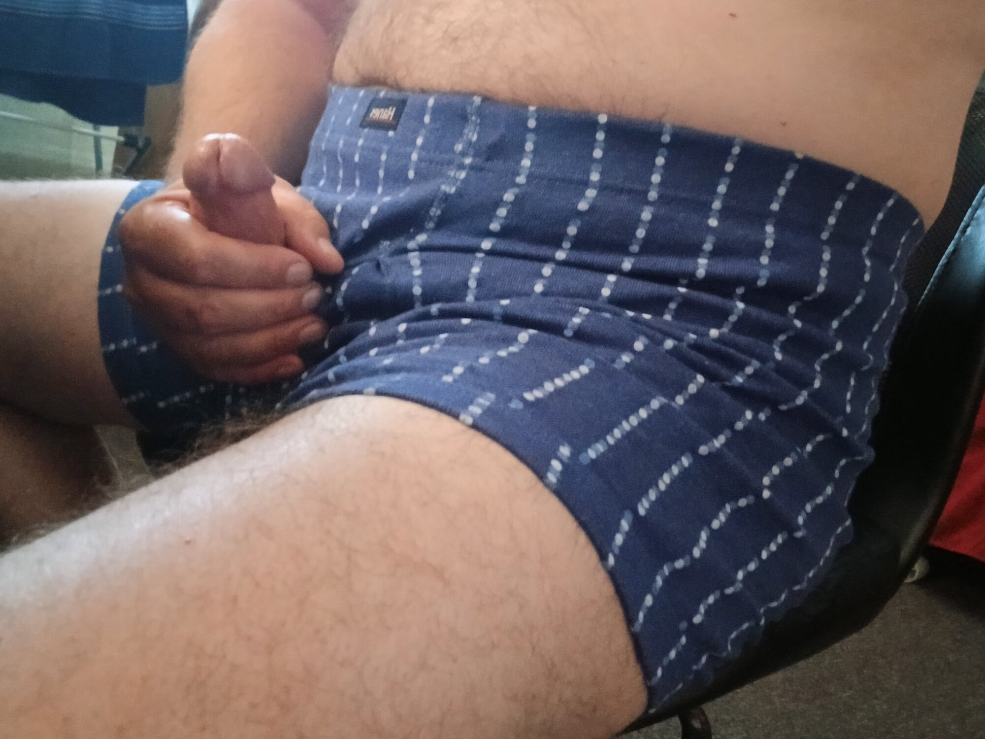 Hanes blue boxerbriefs  #4