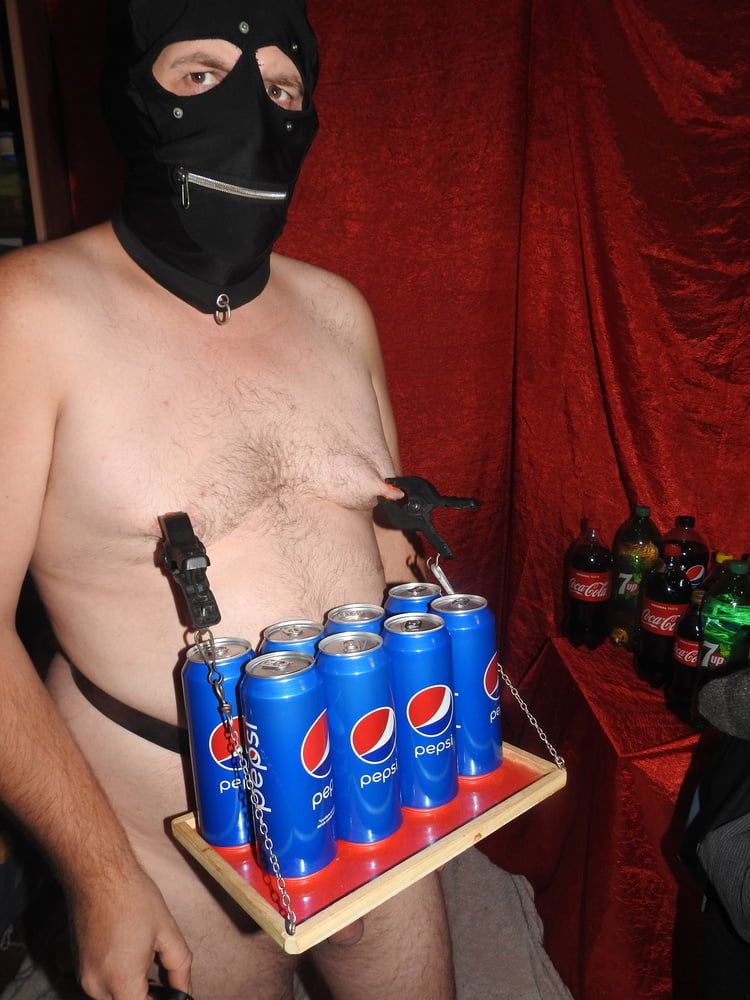 Slave serve Pepsi at Party #15