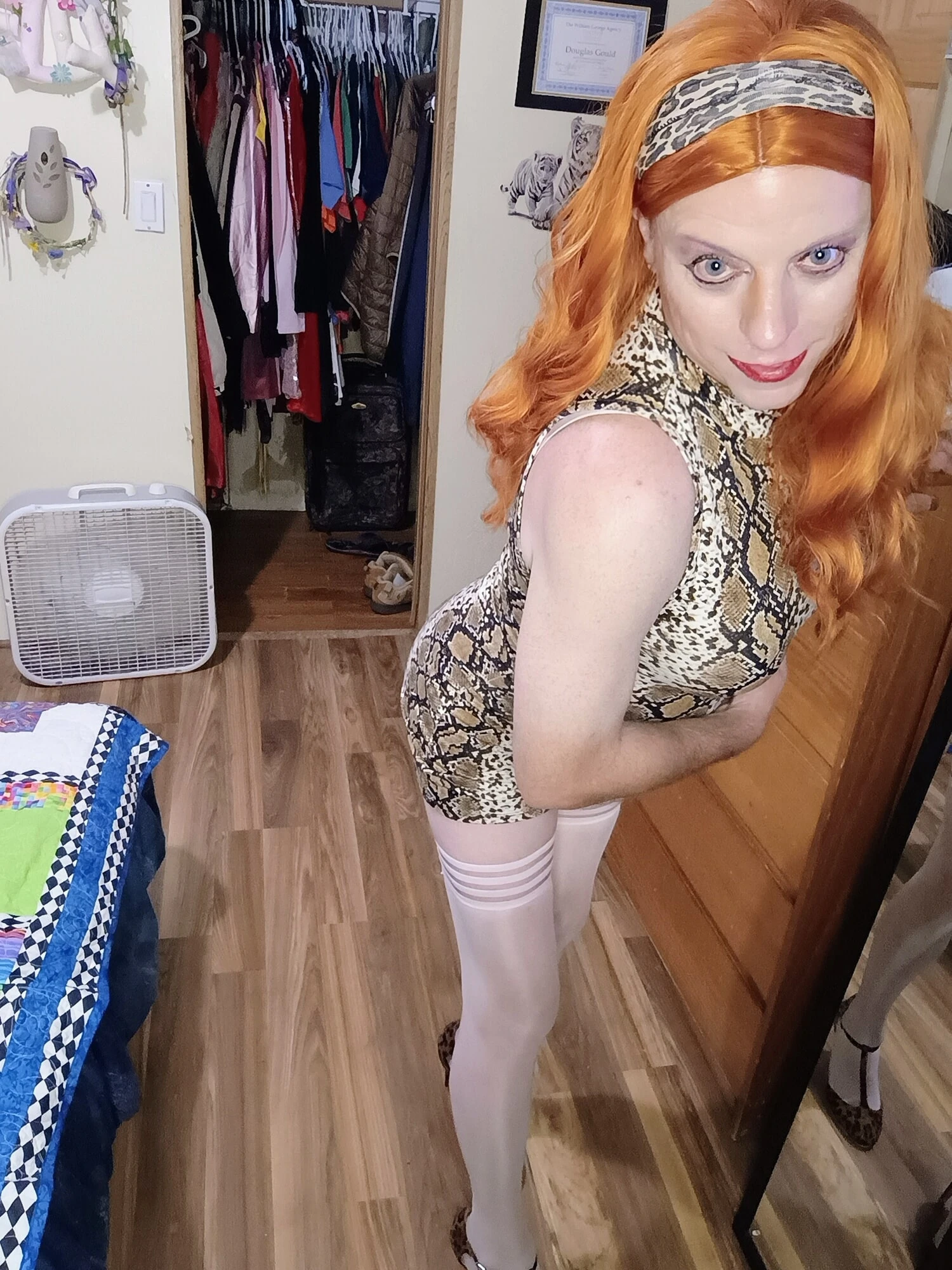 Playing dress up again