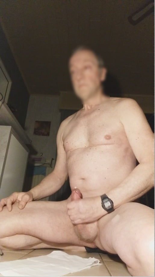 exhibitionist webcam sexshow big dick slow edging cumshot #6