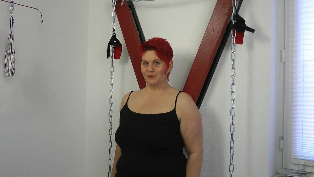 Cane breasts bondage #15