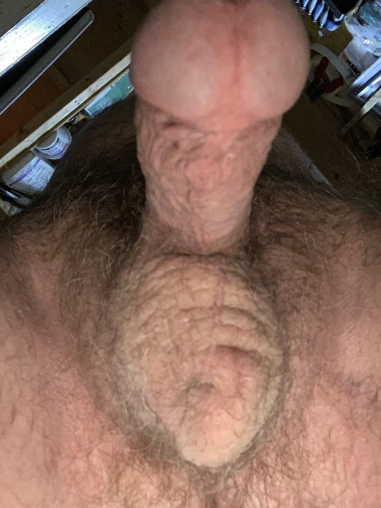 Showing my cock from below almost caught at work 