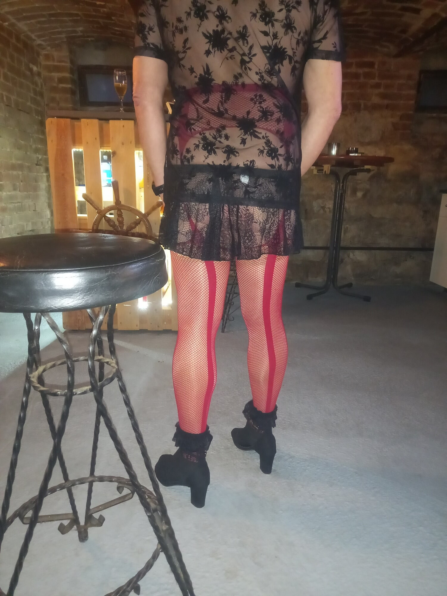 black and red lingerie #6