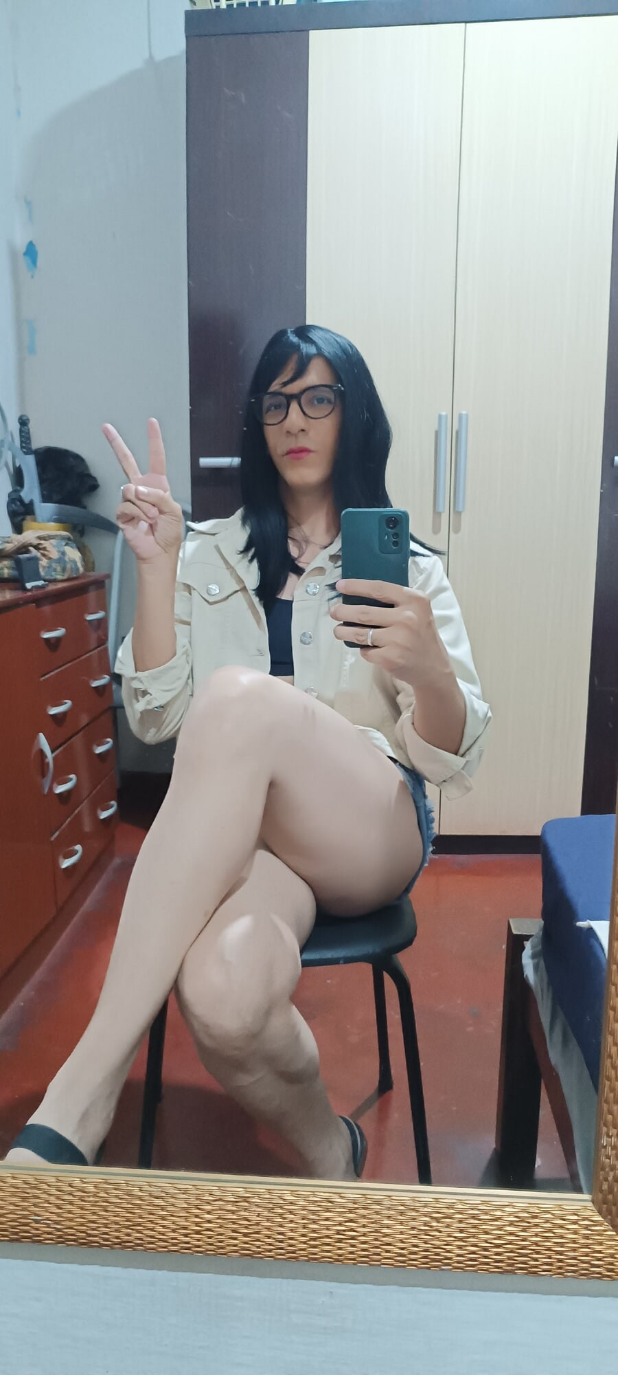 Sakura Nakamura Shorts jeans  And Shorts Gym  #33