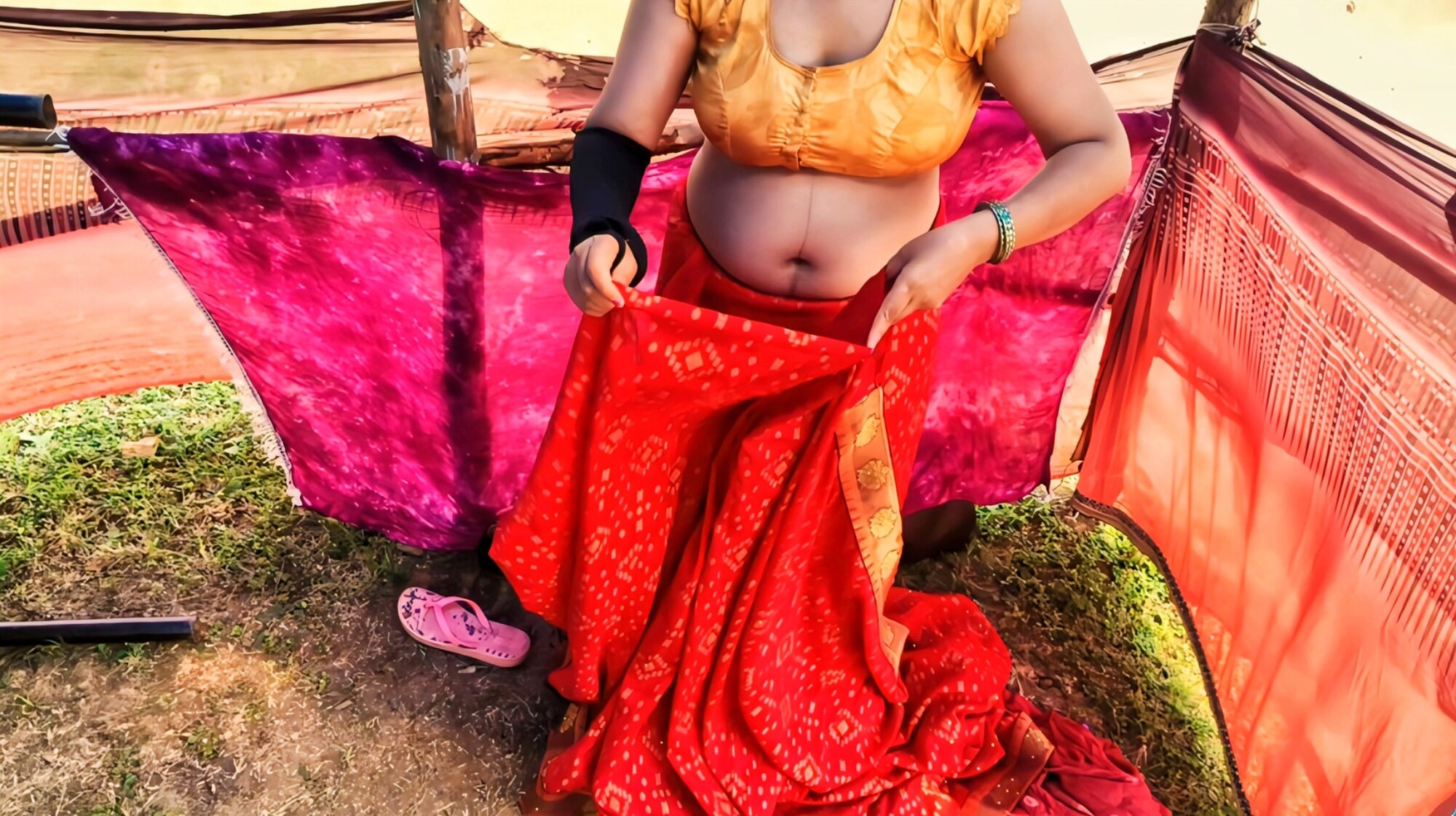 Indian village Poor Aunty Fucked By landlord son's hot desi