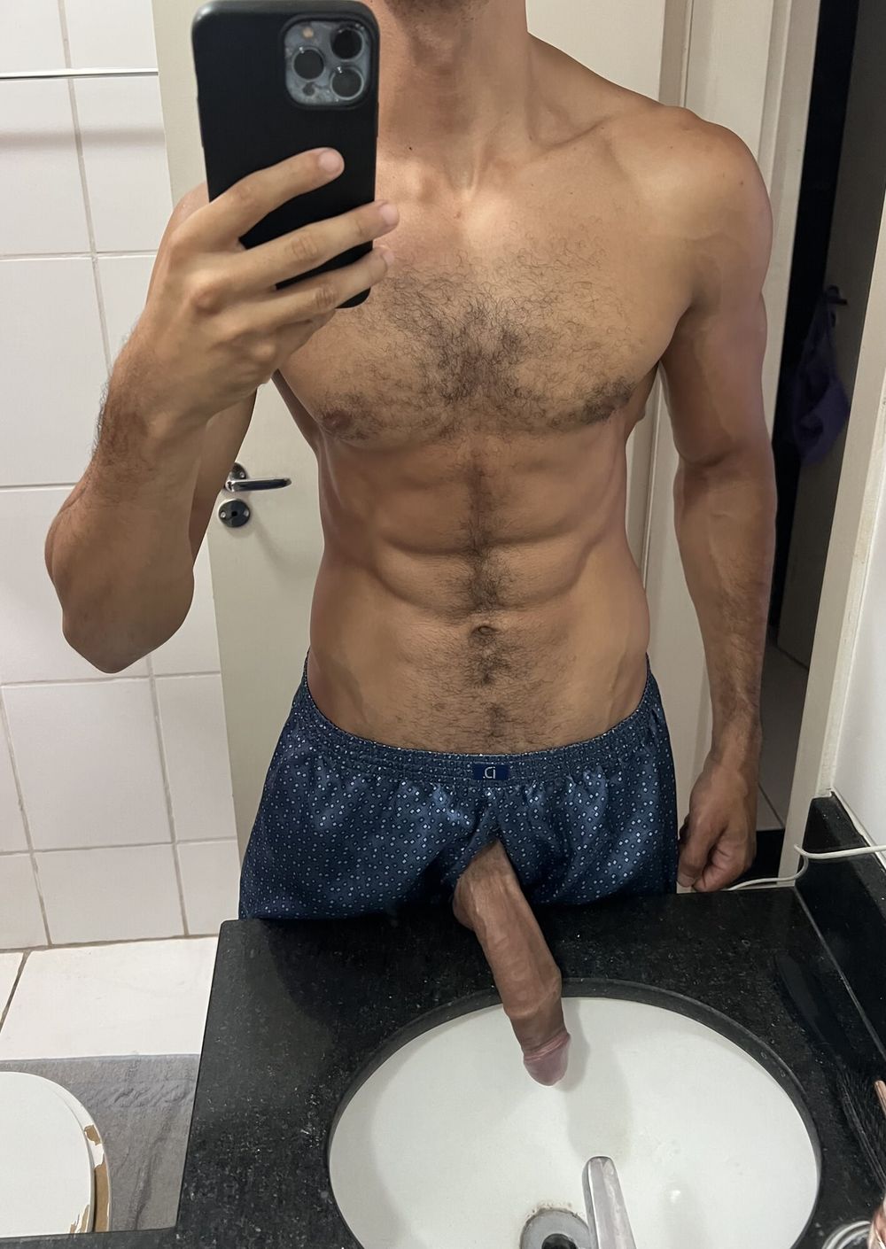 Fitness gamer with huge thick and hairy dick #21