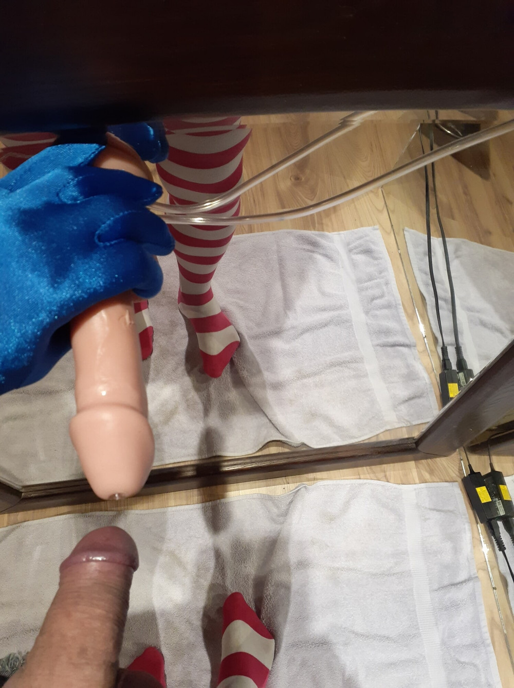 Sexy bitch eat own cum in condom #3