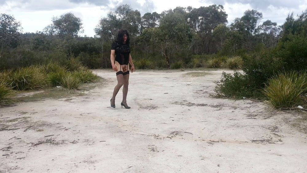 Crossdress Road trip- dirty old track #5