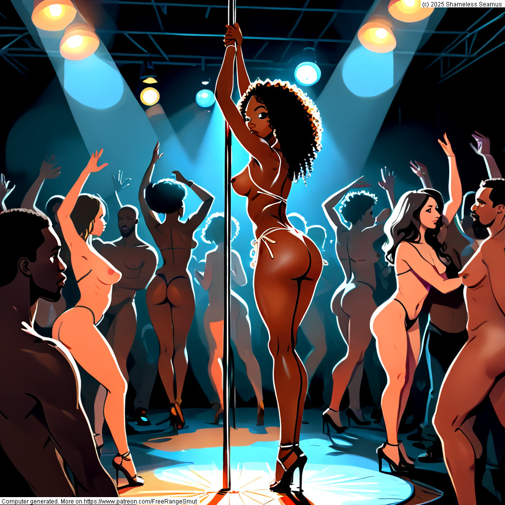 Pole Play: A Crowded Club Delight! #19