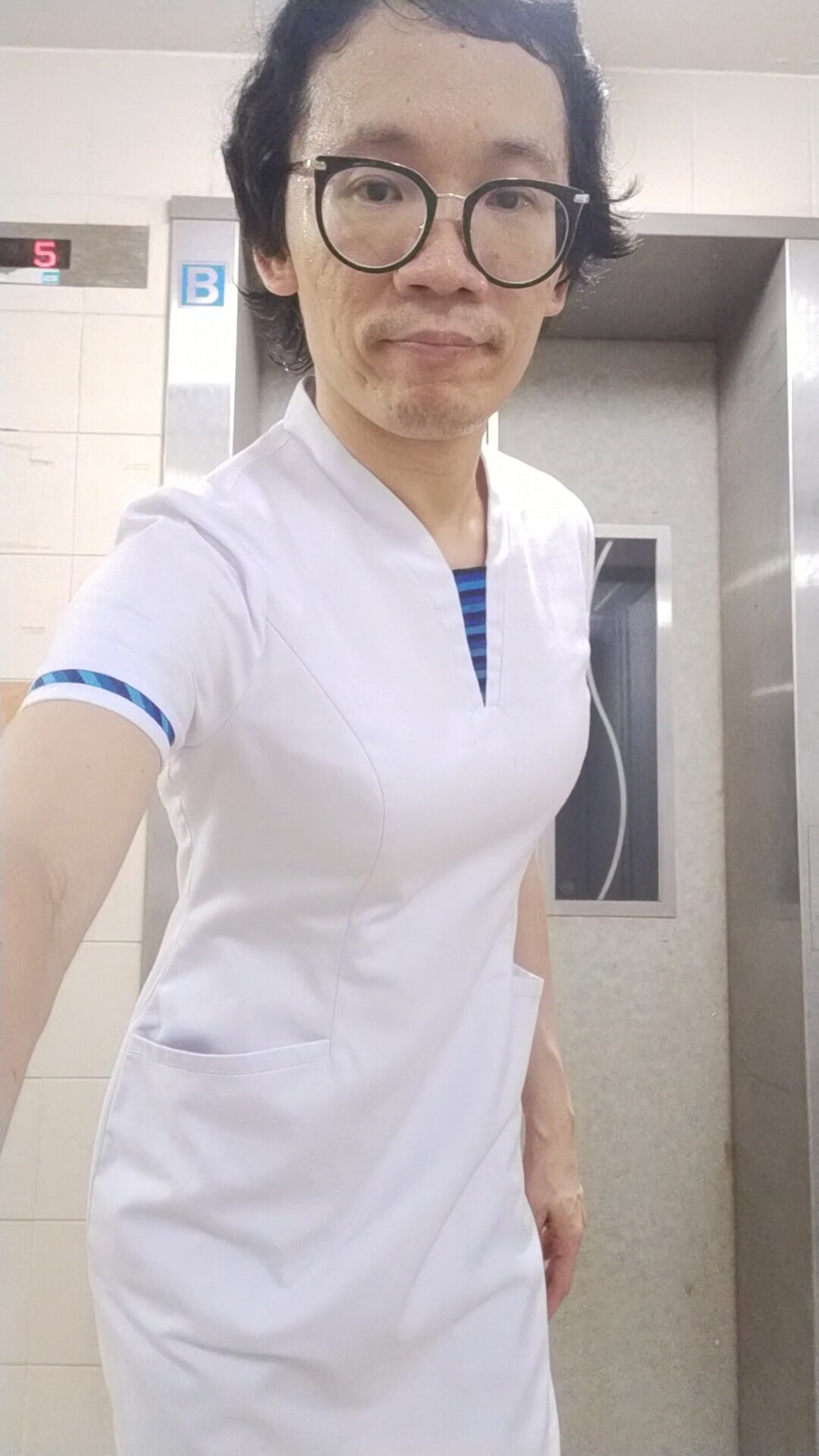 Celebrate nurses day by wearing a nurse uniform yourself. #7