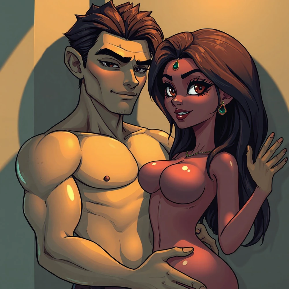 NSFW AI Alien Couples #25