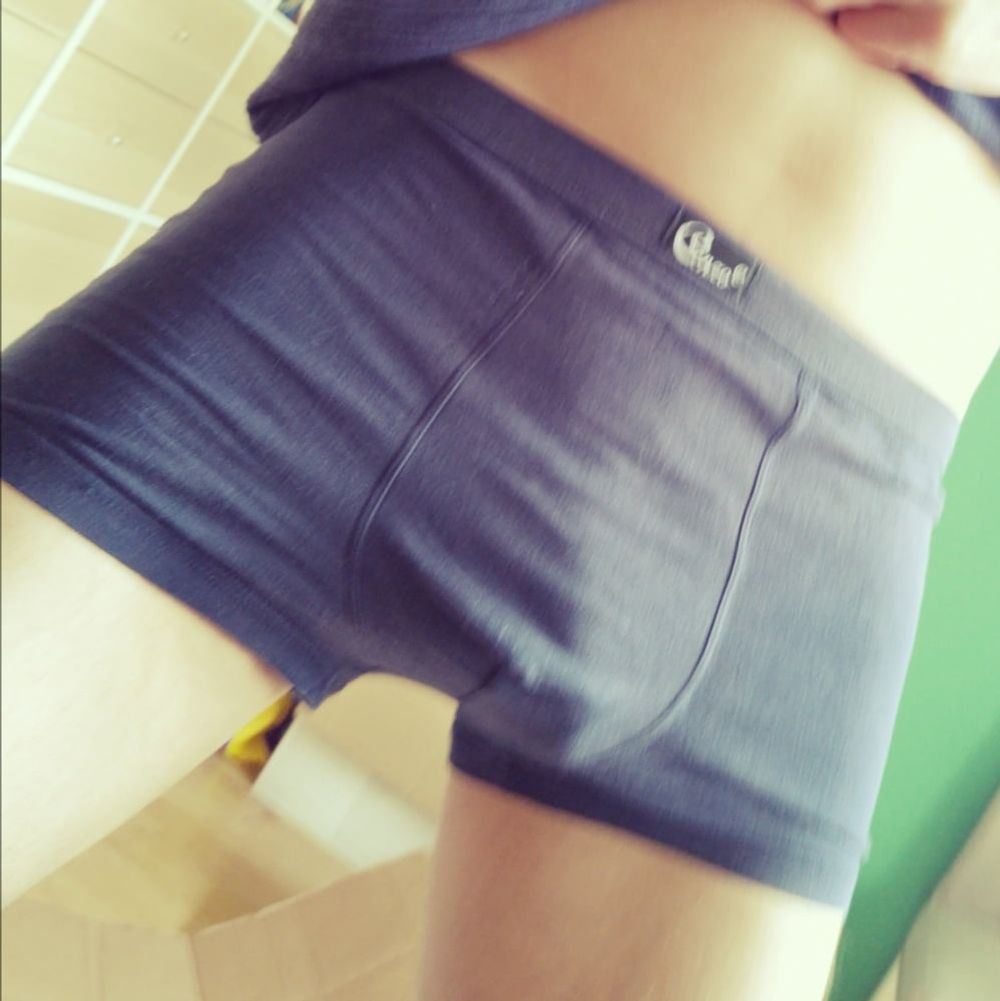 My dark blue Enzo boxerbriefs (and my dick)  #3