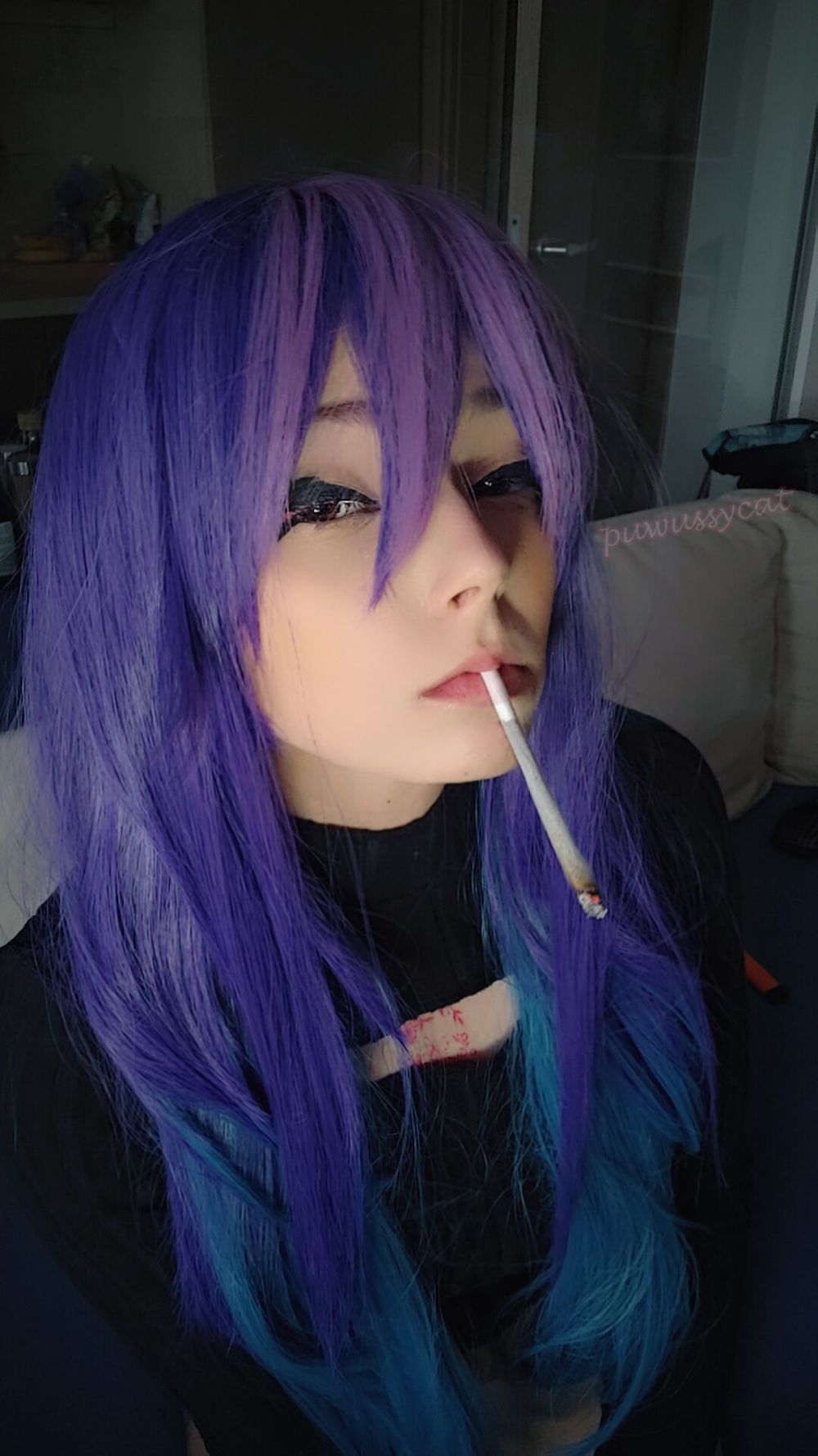 Adorable Egirl Smoking #9