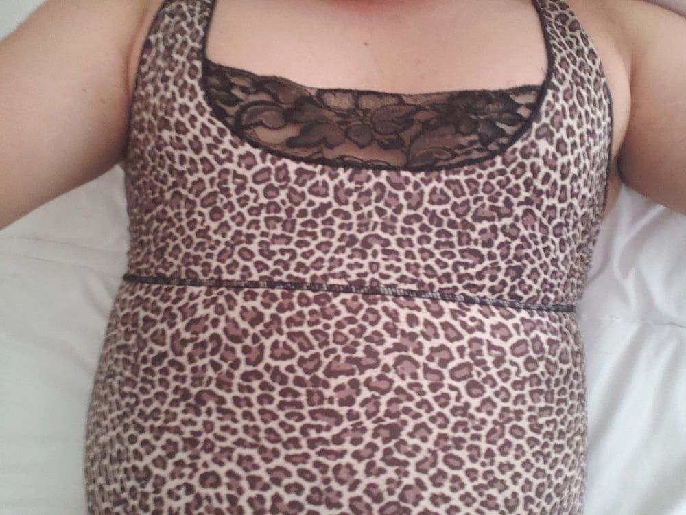 Leopard print and panties #7