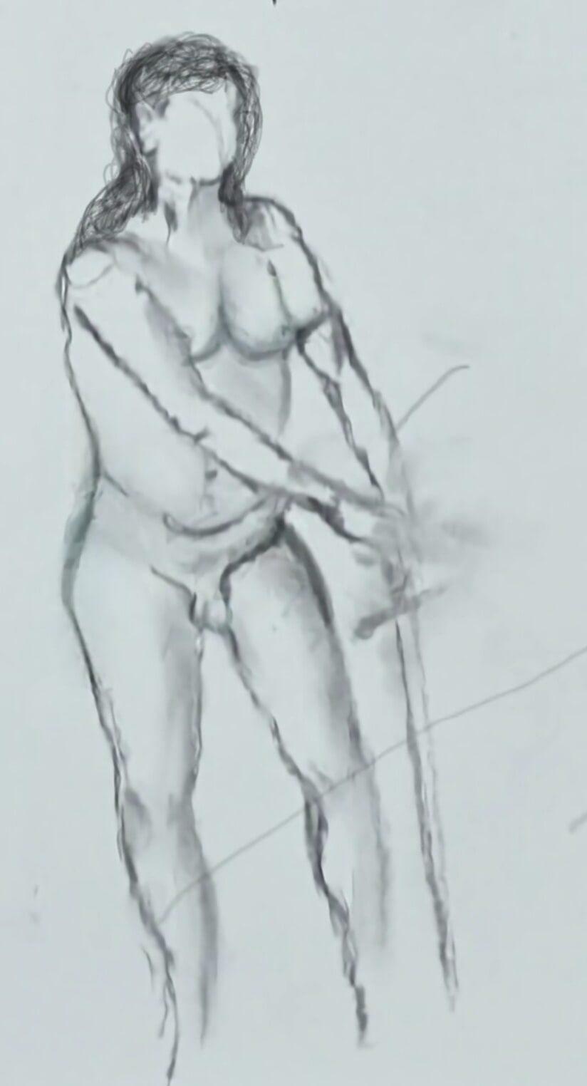 Transgirl Life Drawing #5