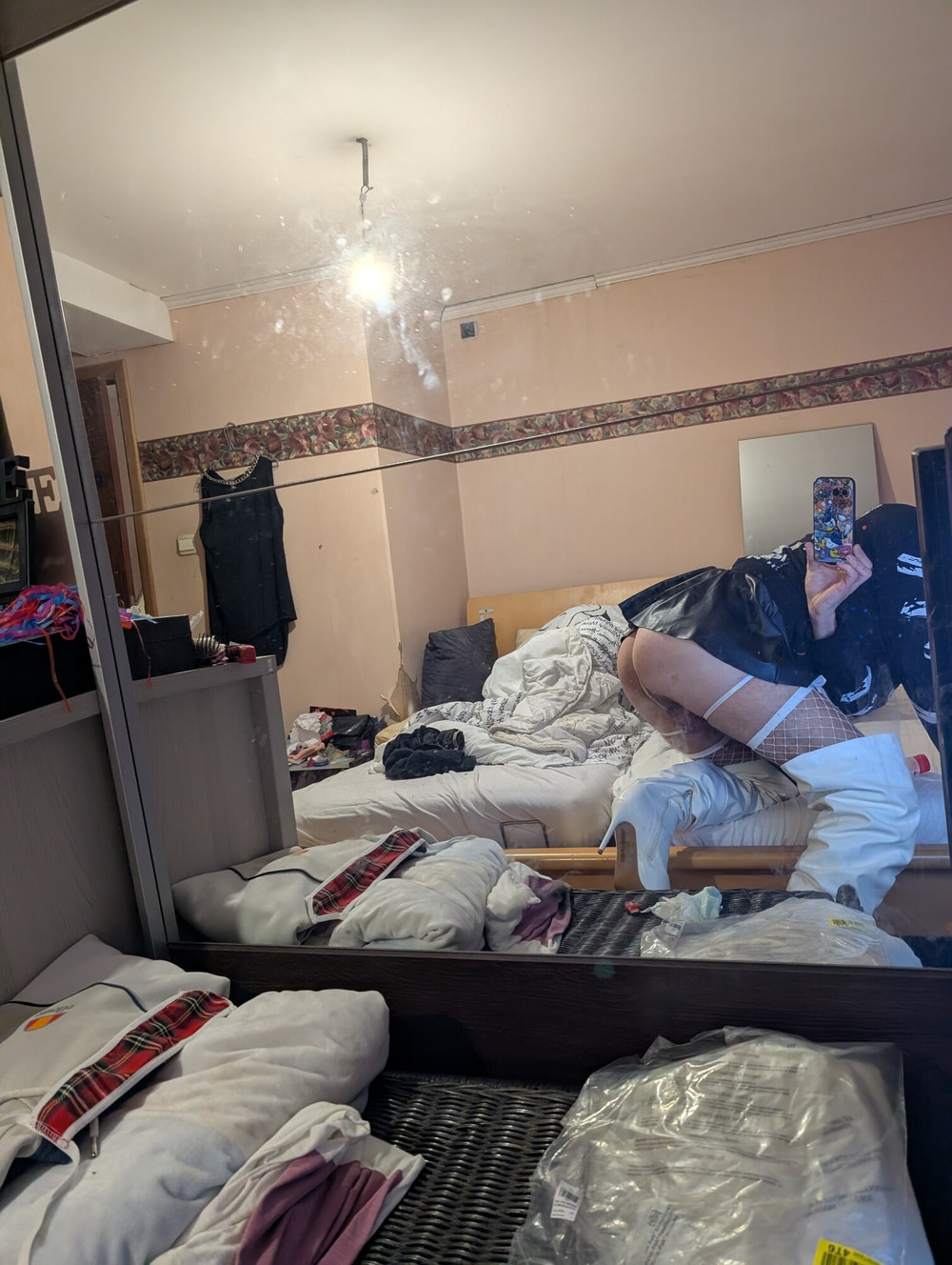 Lady boy sexy lingerie  #5