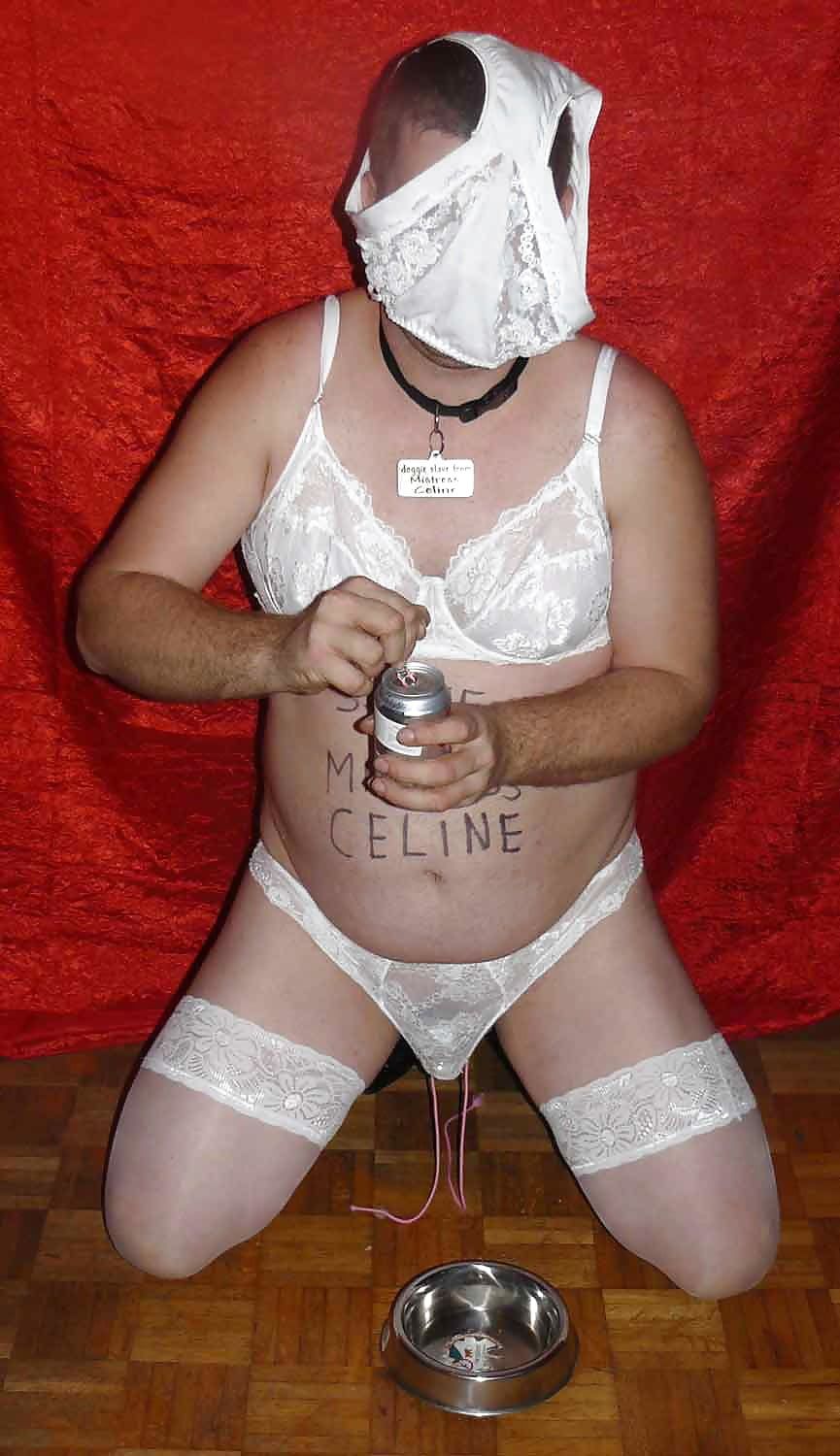 drink coke from bowl, Mistress Celine #2