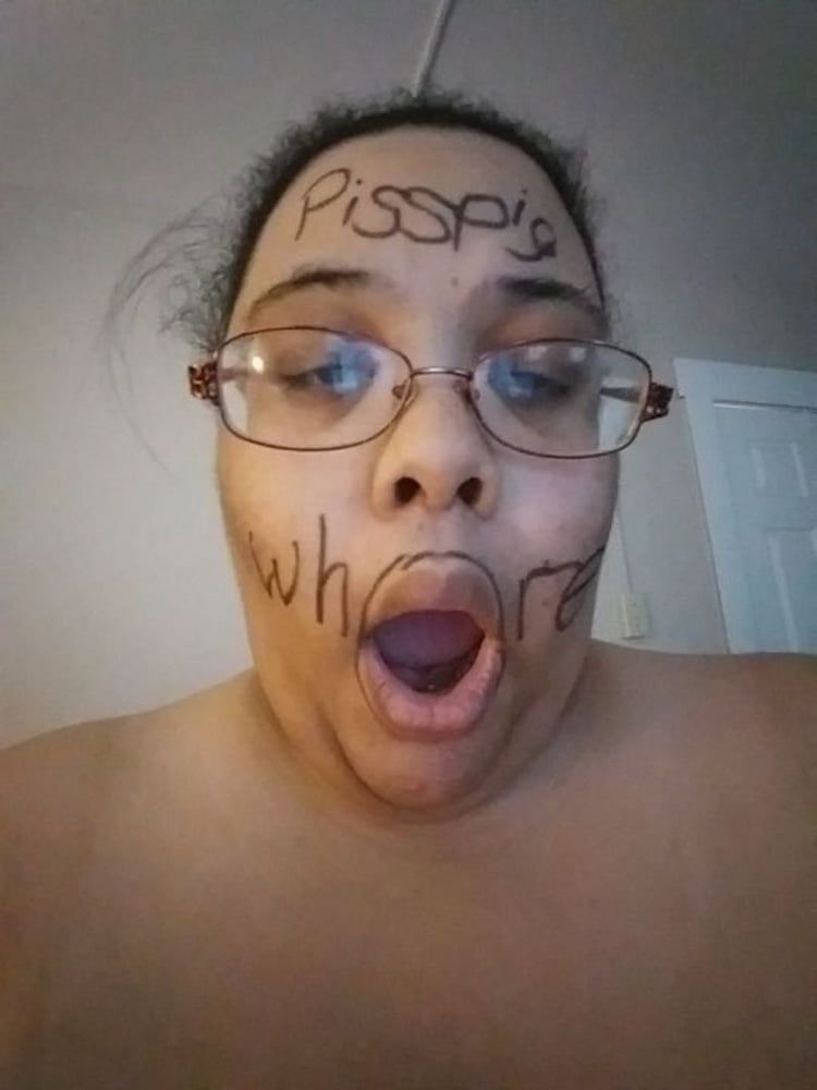Dumb SSBBW Slut Jessica Jones' Bodywriting  #17