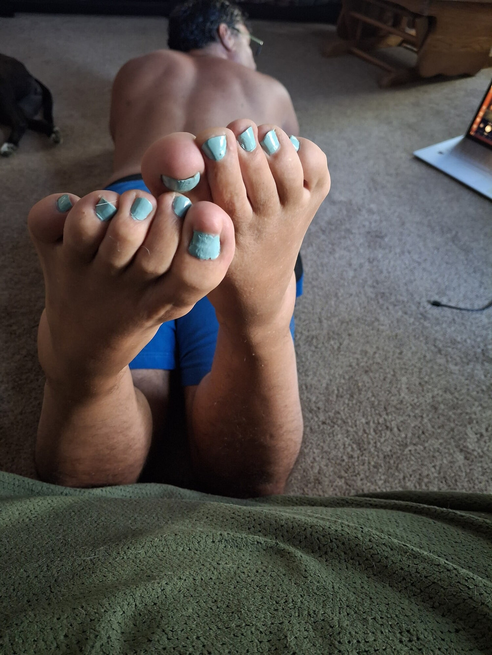 Posing my soles while on my knees #16