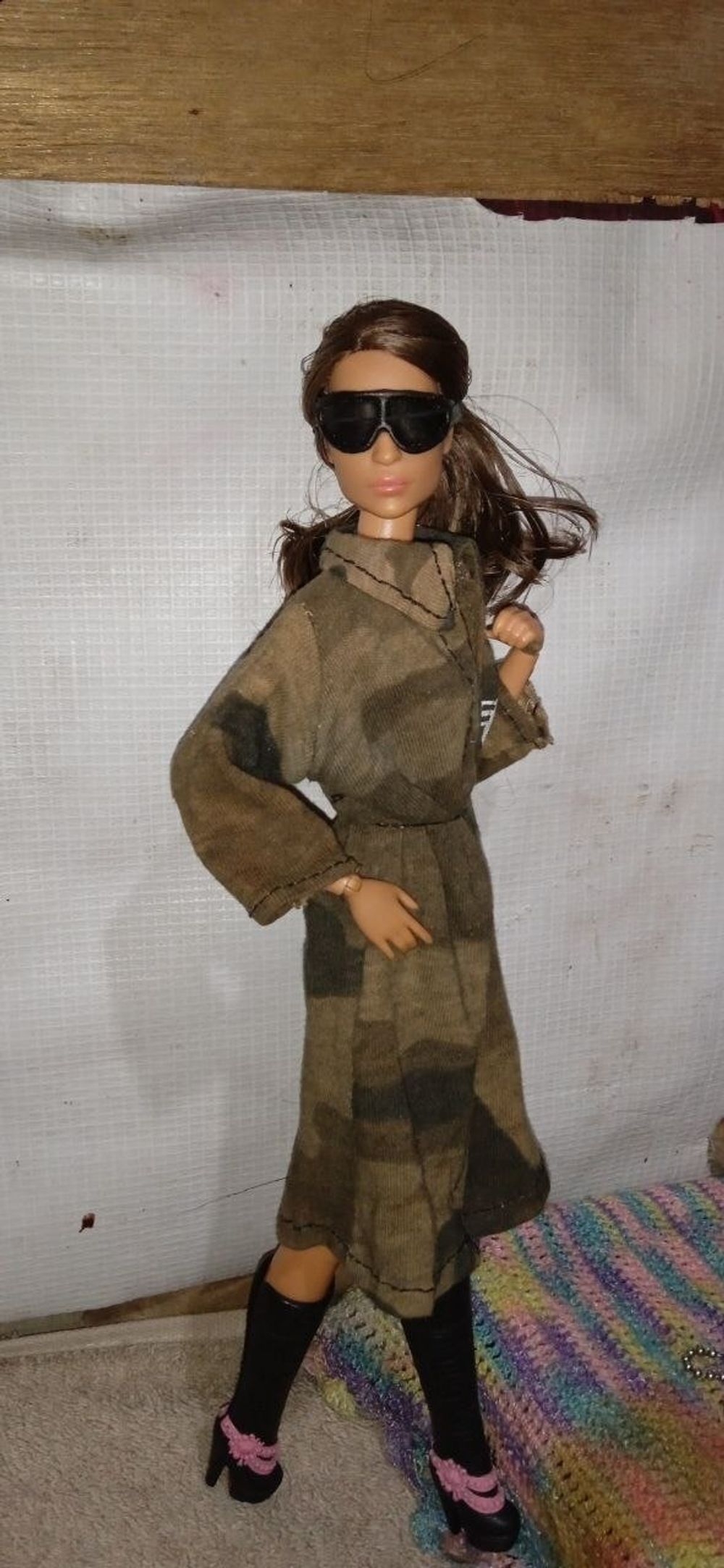 Lara Croft sexy military doll  #4