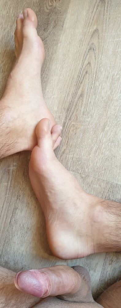 My Feet and Cock #5