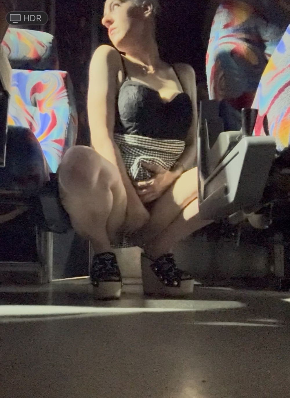 Cherry Knoxx Exposes It All – On A Train Ride #11