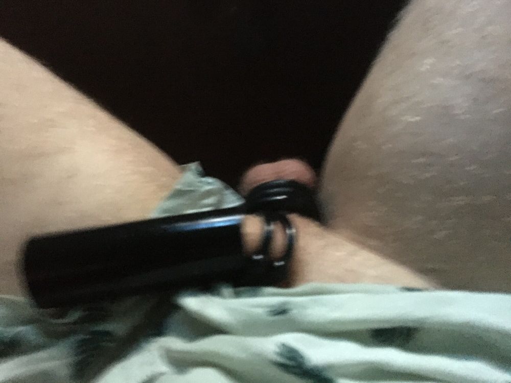 Balls With Rings And Cock With Homemade Cocksleeve And Rings #29