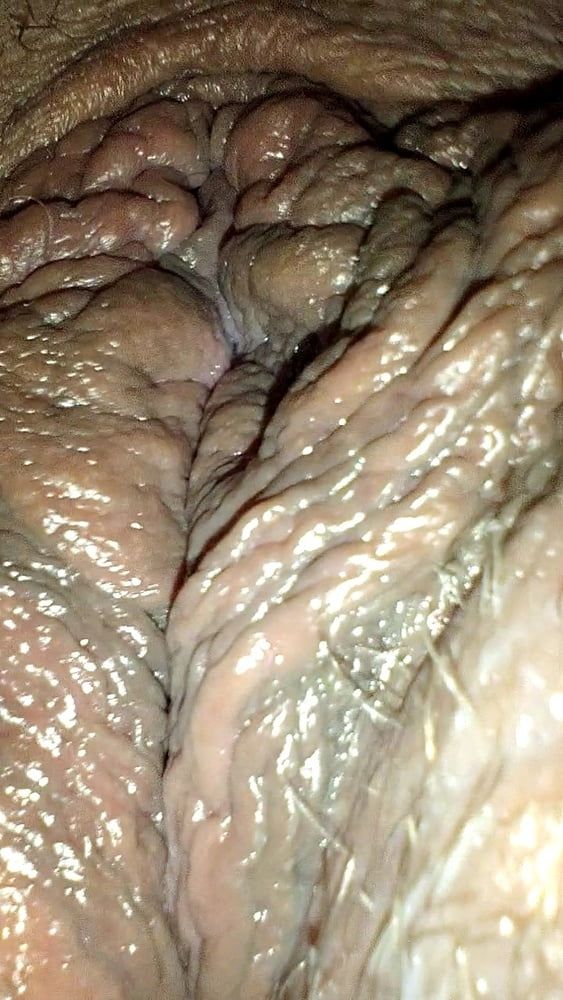 Extreme pussy close-up of chubbygushergal #6