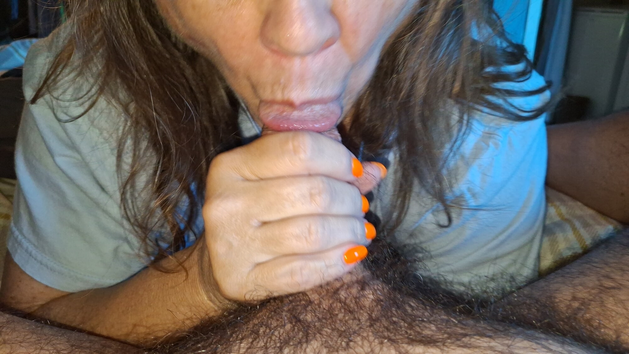 Getting my dick sucked