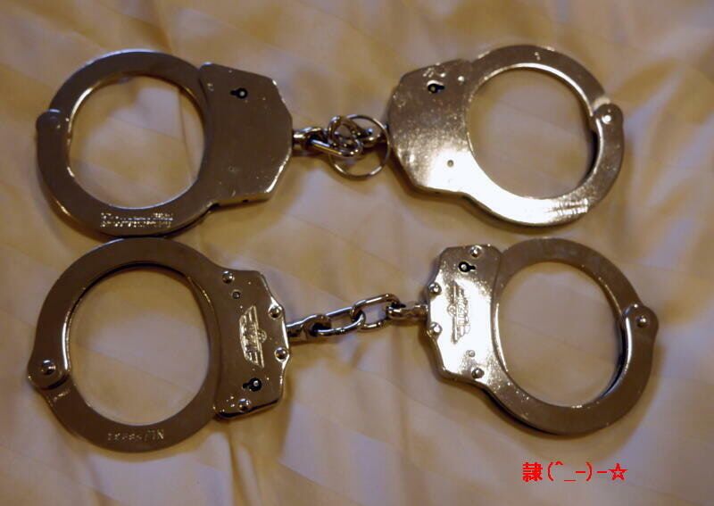 japanese crossdresser shemale handcuff metal device BDSM #8