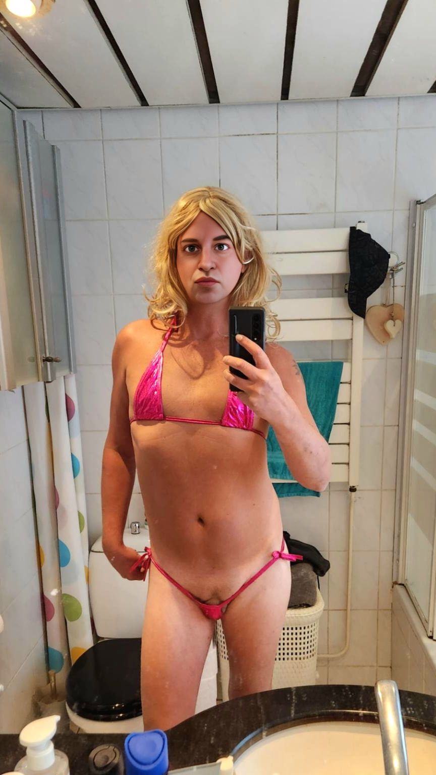 Dutch sissy crossdresser tgirl barbie FamkeJames  #3
