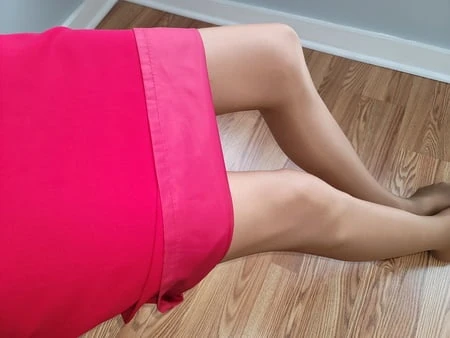 skirts with a silky lining         