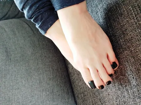 feet and heels of my wife           