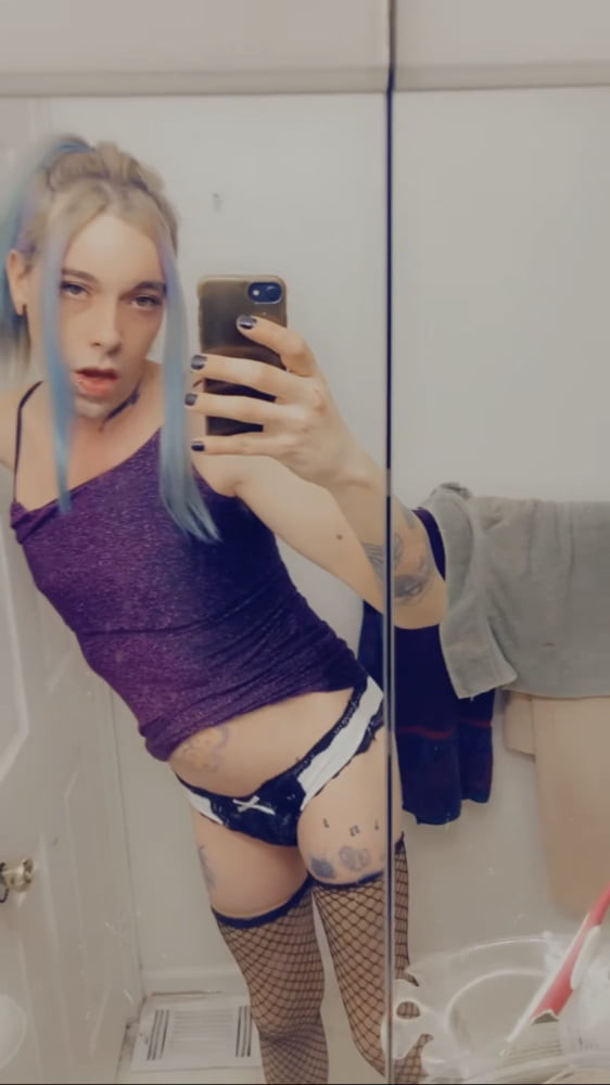 Hot Purple Minidress Slut #43