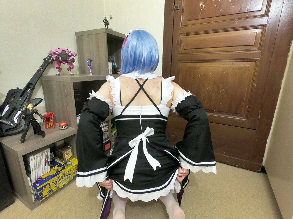 Rem trans cosplay #7