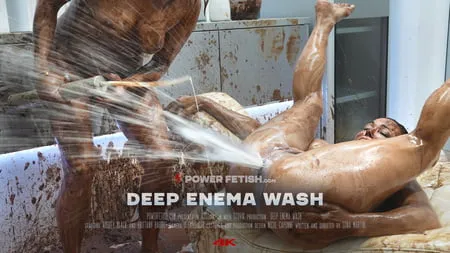 deep enema wash         